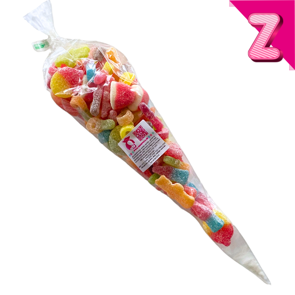 Zuur gesuikerd snoepzakje (A-kwaliteit)